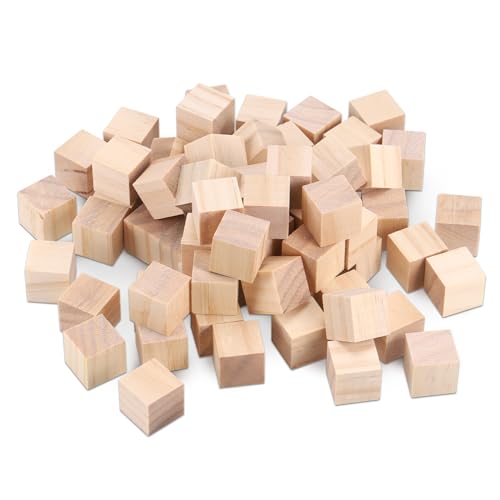 Zocipro 140 Stück Holzwürfel 20x20x20mm, Holz Würfel Kleine, Holzblöcke zum Basteln für DIY Malen Handwerk Dekoration Zahlen Zocipro 140 Stück Holzwürfel 20x20x20mm, Holz Würfel Kleine, Holzblöcke zum Basteln für DIY Malen Handwerk Dekoration Zahlen von Zocipro