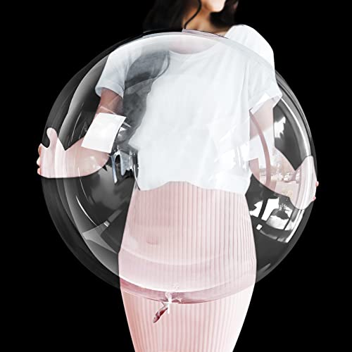 50cm Jumbo Bobo Klar Luftballons, Helium-Stil Transparente Blasen Bobo Ballons, Runde Luftballons Wiederverwendbare Bubble Ballons für Weihnachten, Hochzeit, Geburtstag Party Dekor 50cm Jumbo Bobo Klar Luftballons, Helium-Stil Transparente Blasen Bobo Ballons, Runde Luftballons Wiederverwendbare Bubble Ballons für Weihnachten, Hochzeit, Geburtstag Party Dekor von Zodight