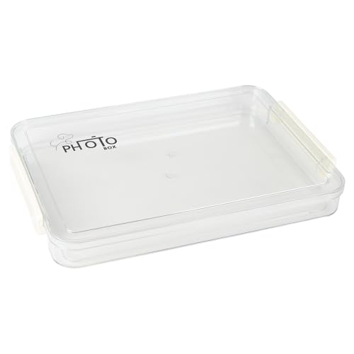 Foto Aufbewahrungsbox 34,5x23,5 cm Transparent – Große Fotobox mit Deckel aus PP Kunststoff für Postkarten, Bilder, Erinnerungen – Staubdichte Fotokarten Aufbewahrungsbox für Zuhause & Büro Foto Aufbewahrungsbox 34,5x23,5 cm Transparent – Große Fotobox mit Deckel aus PP Kunststoff für Postkarten, Bilder, Erinnerungen – Staubdichte Fotokarten Aufbewahrungsbox für Zuhause & Büro von ZoeQide