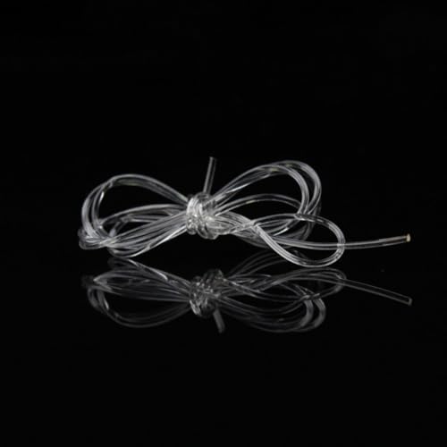 Nichtelastischer Faden zur Schmuckherstellung, Kunstharz, Perlenseil für Armbänder und Halsketten (0,4 mm) von Zoegneer