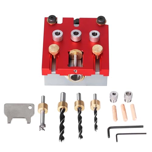 3 in 1 Bohrhandbuch Holzbearbeitungsloch -Punch -Positionierer -Lokator -Jig -System Kit Aluminiumlegierung Holzbearbeitungswerkzeug 3 in 1 Bohrhandbuch Holzbearbeitungsloch -Punch -Positionierer -Lokator -Jig -System Kit Aluminiumlegierung Holzbearbeitungswerkzeug von Zoeyilan