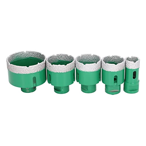 Diamantlochsäure -Set, 5 Stcs Diamond -Bohrer mit Aluminiumbox für Porzellanfliesen Keramik -Keramik -Granit -Steinglasflaschen Diamantlochsäure -Set, 5 Stcs Diamond -Bohrer mit Aluminiumbox für Porzellanfliesen Keramik -Keramik -Granit -Steinglasflaschen von Zoeyilan