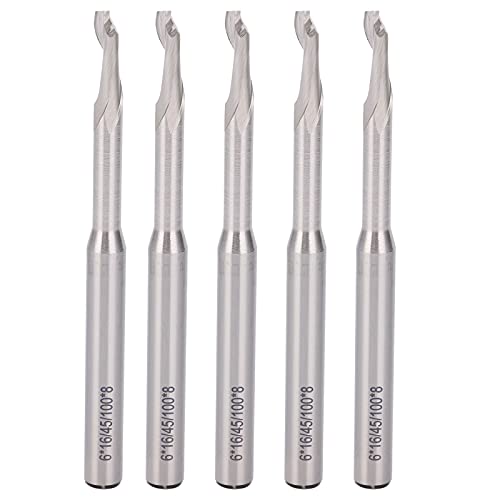 Hochgeschwindigkeits -Stahl -CNC -Mahlen -Maschinmaschine Gravur Bit Spiral End Mill 6x8x16x100 mm Set von 5 für Holzbearbeitungswerbung CNC Mühlenzentrum Hochgeschwindigkeits -Stahl -CNC -Mahlen -Maschinmaschine Gravur Bit Spiral End Mill 6x8x16x100 mm Set von 5 für Holzbearbeitungswerbung CNC Mühlenzentrum von Zoeyilan