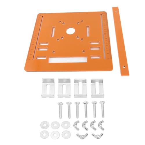 Kreisförmige Sägenbasisplatte, geschnittene Kreissägenführung, Aluminium -Router -Tischeinsatzplatte, Mini -Holzbearbeitungsbänke Router Flipplatte, Multifunktionales Trimmen, für Kreisförmige Sägenbasisplatte, geschnittene Kreissägenführung, Aluminium -Router -Tischeinsatzplatte, Mini -Holzbearbeitungsbänke Router Flipplatte, Multifunktionales Trimmen, für von Zoeyilan