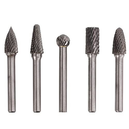 Wolfram -Stahlschleifer -Akten Rotary Burr Bits Set hohe Härte Metallholz schnitzen von Zoeyilan