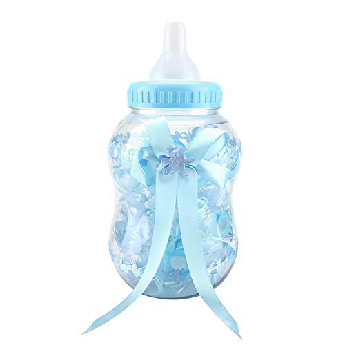 Zoeyilan 30pcs Duschparty Favorboxen, süße Fütterungsflasche Form, Süßigkeitenboxen, Feeder -Style -Bonbonflasche für Event Taufe Partyation, Blau (Blau) von Zoeyilan