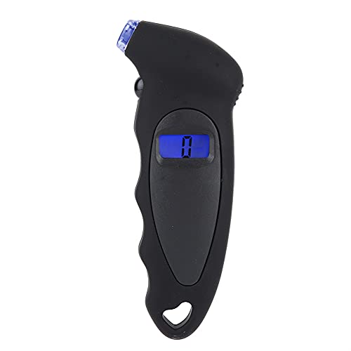 Zohisin Car Truck Digitaler Reifendruckmessgerirte Luft -Psi -Testermesser mit 4 Einstellungen Gold ideal zum Messen des Autos und des Reifendrucks genau (Black) von Zohisin