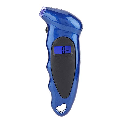 Zohisin Car Truck Digitaler Reifendruckmessgerirte Luft -Psi -Testermesser mit 4 Einstellungen Gold ideal zum Messen des Autos und des Reifendrucks genau (Blue) von Zohisin