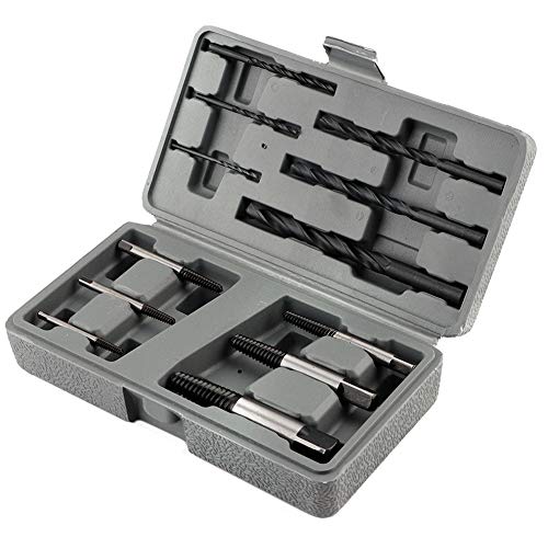 Zohisin Hochleistungsschraubenextraktor -Set mit sechs verschiedenen Größen aus HSS 4241 und GCR15 -Lagerstahl zum Entfernen von beschädigten verrosteten gebrochenen oder Zohisin Hochleistungsschraubenextraktor -Set mit sechs verschiedenen Größen aus HSS 4241 und GCR15 -Lagerstahl zum Entfernen von beschädigten verrosteten gebrochenen oder von Zohisin