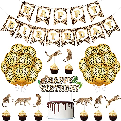 46 Stücke Leopard Banner Gepard Banner Gepard Thema Ballons Leopard Kuchen Topper Leopard Cupcake Topper Leopard Wild Geburtstag Party Dekoration für Gepard Thema Geburtstag Dekoration 46 Stücke Leopard Banner Gepard Banner Gepard Thema Ballons Leopard Kuchen Topper Leopard Cupcake Topper Leopard Wild Geburtstag Party Dekoration für Gepard Thema Geburtstag Dekoration von Zomiboo