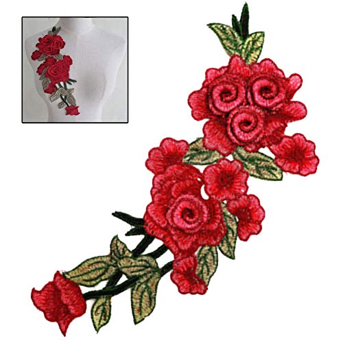 Zonfer 3D-Blumen-Stickerei-Applikation Aufnäher Nähen Auf Pacthes Spitze-gewebe-Motiv Kleidung Dekoriert DIY Nähzubehör Zonfer 3D-Blumen-Stickerei-Applikation Aufnäher Nähen Auf Pacthes Spitze-gewebe-Motiv Kleidung Dekoriert DIY Nähzubehör von Zonfer