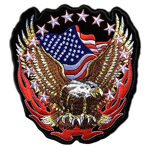 Zonfer Stickerei America Flag Patch Stoff Eisen Auf Adler Tactical Emblem Kleidung DIY Dekoration Zonfer Stickerei America Flag Patch Stoff Eisen Auf Adler Tactical Emblem Kleidung DIY Dekoration von Zonfer