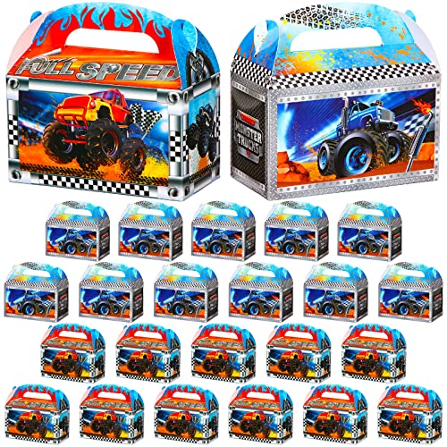 24 Stück LKW Party Mitgebsel Taschen Rennwagen Partytüten Treat Box Truck Geschenkbox Party Zubheör für Feiertag Geburtstag Themen Party Süßigkeiten, 2 Stile, 4,8 x 2,4 x 5,2 Zoll 24 Stück LKW Party Mitgebsel Taschen Rennwagen Partytüten Treat Box Truck Geschenkbox Party Zubheör für Feiertag Geburtstag Themen Party Süßigkeiten, 2 Stile, 4,8 x 2,4 x 5,2 Zoll von Zonon