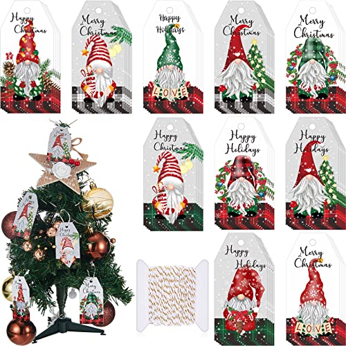 50 Stück Weihnachten Etiketten für Geschenke Gnomen Weihnachten Geschenk Etiketten mit Rot Weißer Schnur Weihnachten Hängende Etikette Anhänger für Weihnachten Geschenk Verpackung, DIY(Moderner Gnom) 50 Stück Weihnachten Etiketten für Geschenke Gnomen Weihnachten Geschenk Etiketten mit Rot Weißer Schnur Weihnachten Hängende Etikette Anhänger für Weihnachten Geschenk Verpackung, DIY(Moderner Gnom) von Zonon