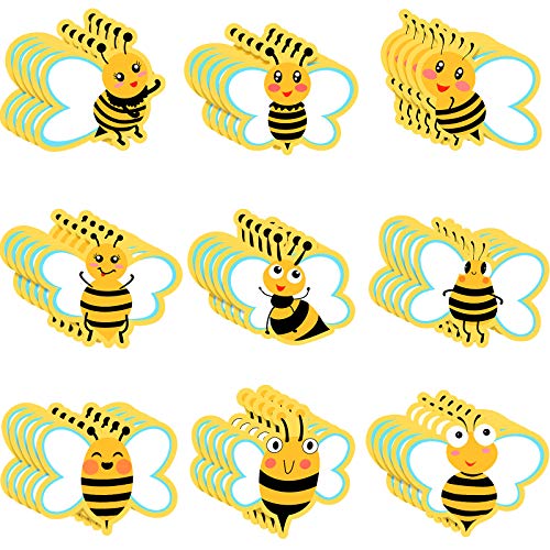 Zonon Bienen-Ausschnitte, Bienen-Pinnwand-Dekorationen, Honigbienenen-Klassenzimmer, Namensschilder für Bastelarbeiten, Schulanfang, Klassenzimmer, Babyparty, Partyzubehör, Heim-Wanddekoration Zonon Bienen-Ausschnitte, Bienen-Pinnwand-Dekorationen, Honigbienenen-Klassenzimmer, Namensschilder für Bastelarbeiten, Schulanfang, Klassenzimmer, Babyparty, Partyzubehör, Heim-Wanddekoration von Zonon