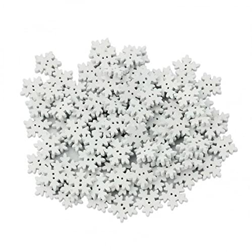 Zonster 100 Stücke 18mm Weihnachten Knöpfe Schneeflocke Nähen Knopf DIY Handwerk Button Für Weihnachten Hochzeitsfest Dekoration Zonster 100 Stücke 18mm Weihnachten Knöpfe Schneeflocke Nähen Knopf DIY Handwerk Button Für Weihnachten Hochzeitsfest Dekoration von Zonster