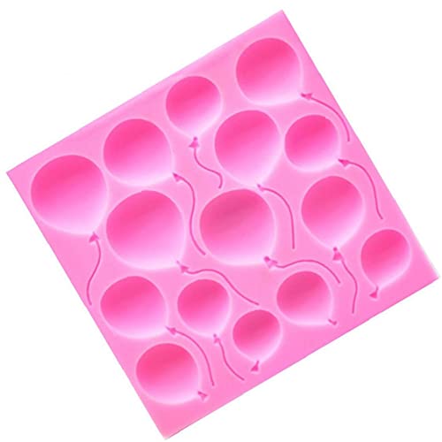 Zonster Silikon-Fondant-Formen, Luftballon-Muster-Kuchen-verzierung Mold DIY Werkzeug Für Gummy Zucker Praline-Kuchen-ton von Zonster