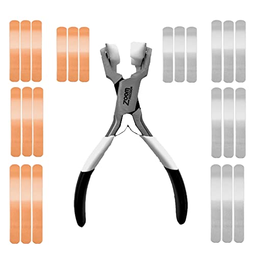 Ringstempel-Set mit Ringbiegezange und Kupfer und Aluminium-Metall-Stanzrohlingen; Ringbiegewerkzeug für Ringherstellungs-Set, Metallstempel-Set oder Schmuckherstellungs-set - Zoom Precision–24 Stück Ringstempel-Set mit Ringbiegezange und Kupfer und Aluminium-Metall-Stanzrohlingen; Ringbiegewerkzeug für Ringherstellungs-Set, Metallstempel-Set oder Schmuckherstellungs-set - Zoom Precision–24 Stück von Zoom Precision