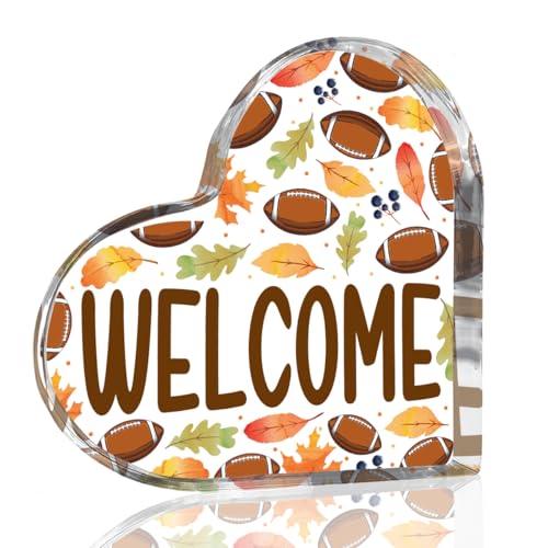 Acryl3108 "Welcome Fall"-Kürbis-Dekor, Herbst-Dekorationen für Zuhause, niedliches Herbst-Dankeschild, Dekoration, Herbst, Erntedankfest, Herz, Acrylschild, 10,2 x 10,2 cm Acryl3108 "Welcome Fall"-Kürbis-Dekor, Herbst-Dekorationen für Zuhause, niedliches Herbst-Dankeschild, Dekoration, Herbst, Erntedankfest, Herz, Acrylschild, 10,2 x 10,2 cm von Zopedia