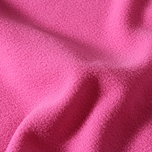 Einfarbiger Fleece-Stoff Anti-Pill-Stoff Patchwork Polyester-Fleece-Stoff für DIY Nähen Handmade Puppen, Handschuhe, Parka von Zopmopae