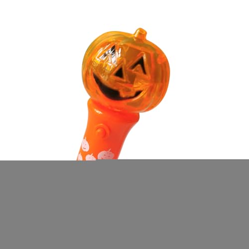 Zopoee Leuchtender Festival-Stab,Halloween-Leuchtstab, Festival-Atmosphäre-Lichtstab, Kürbisförmiger Cheer-Beleuchtungsstab, Konzert-Karnevals-Beleuchtungsstab von Zopoee