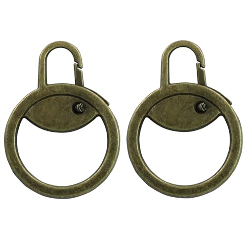 Zorveiio 2 Stück brauner Reißverschluss-Ersatz, abnehmbarer Metall-Reißverschlussschieber, Verlängerungsgriff, Reparaturgriff, Reparatur, für Koffer, Gepäck, Schuhe, Handtaschen, Koffer, Rucksack Zorveiio 2 Stück brauner Reißverschluss-Ersatz, abnehmbarer Metall-Reißverschlussschieber, Verlängerungsgriff, Reparaturgriff, Reparatur, für Koffer, Gepäck, Schuhe, Handtaschen, Koffer, Rucksack von Zorveiio