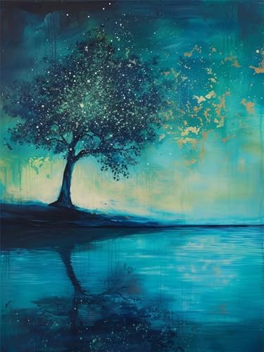 Diamond Painting Erwachsene Baum, 5D Diamant Painting Bilder Van Gogh Diamond Painting Set, Diamond Painting Kinder DIY Crystal Art Malerei für Zimmer Deko Wohnzimmer, Geschenke für Frauen 30x40cm Diamond Painting Erwachsene Baum, 5D Diamant Painting Bilder Van Gogh Diamond Painting Set, Diamond Painting Kinder DIY Crystal Art Malerei für Zimmer Deko Wohnzimmer, Geschenke für Frauen 30x40cm von Zoulile