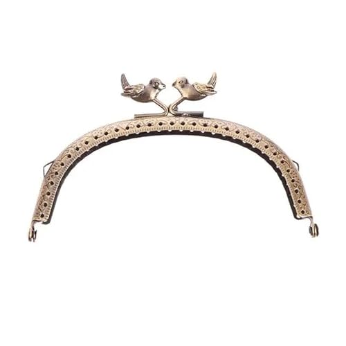 Metall Taschenrahmen 1 Stück 12,5 cm antike Bronze Metall Geldbörse Rahmen Tasche Kuss Verschluss Griff DIY Arc Lock Tasche Zubehör Tasche Metall Taschenrahmen 1 Stück 12,5 cm antike Bronze Metall Geldbörse Rahmen Tasche Kuss Verschluss Griff DIY Arc Lock Tasche Zubehör Tasche von Zpengtai