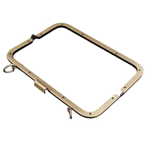 Zpengtai Metall Taschenrahmen 21 cm Metallrahmen-Kussverschluss-Schloss for DIY-Nähhandtaschen-Geldbörsen-Münzbeutel Tasche(Bronze) von Zpengtai
