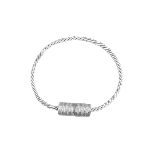 Zpengtai Vorhang Raffhalter 2 stück Magnete Vorhänge Klemmen Vorhanghalter Magnetische Clips Hängende Kugeln Krawatte Zurück Home Dekoration Zubehör Gardinenhalter(Silver) von Zpengtai