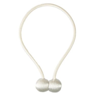 Zpengtai Vorhang Raffhalter 2 stück magnetischer Vorhang Raffressur Gardinenhalter(White) von Zpengtai