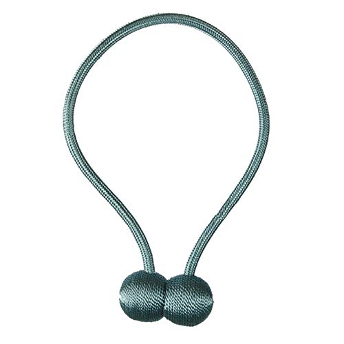 Zpengtai Vorhang Raffhalter 2 stücke Magnetic Pearl Ball Vorhang Krawattenrücken Holdbacks Schnalle Clips Zubehör Vorhangstangen Accessoires Gardinenhalter(Lake Blue) von Zpengtai