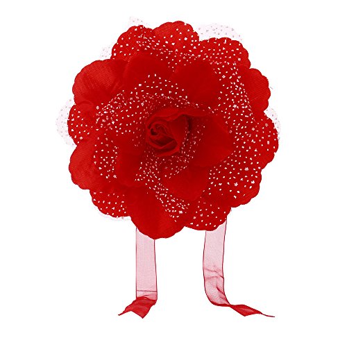 Zpengtai Vorhang Raffhalter 4 stücke Pfingstrose Blume Vorhang Raffback Strap Vorhang Halter Pfingstrose Blume Vorhang Clip-on Krawattenrücken Vorhang Zubehör Wohnkultur Gardinenhalter(G) von Zpengtai