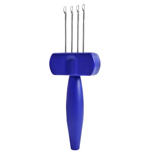 Rug Hooking Tool, Knitting Cord Maker, Ergonomic Craft Design, Comfortable Grip Handle, Weaving and Crochet Aid for Women, Beginners, and Knitters Crafting, 8.27x2.76x0.98 inches Rug Hooking Tool, Knitting Cord Maker, Ergonomic Craft Design, Comfortable Grip Handle, Weaving and Crochet Aid for Women, Beginners, and Knitters Crafting, 8.27x2.76x0.98 inches von Zqkimzi