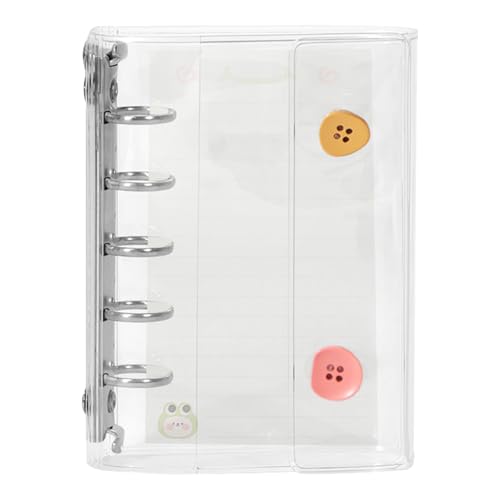 Sticker Organizer Binder, transparente Aufkleber -Bindemittel Album Organizing Book, ästhetischer Notebook -Keeper für Scrapbooking, Planer Dekoration, Reisen, Schule, Klassenzimmerversorgungen, 9.5x1 von Zqkimzi