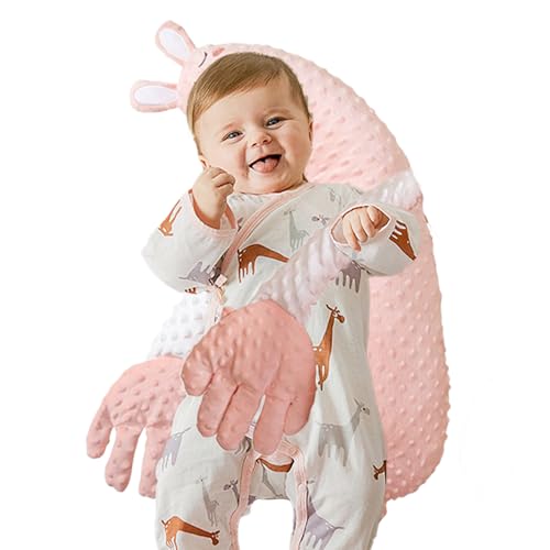 Zqkimzi Baby Sleep Aid Comfort Toy, Patting Soother Pillow Plush, aby Patter for Sleep, Soft Sensory Comfort Animal, Soothing Sleep Companion, for Kids Travel or Baby Shower von Zqkimzi
