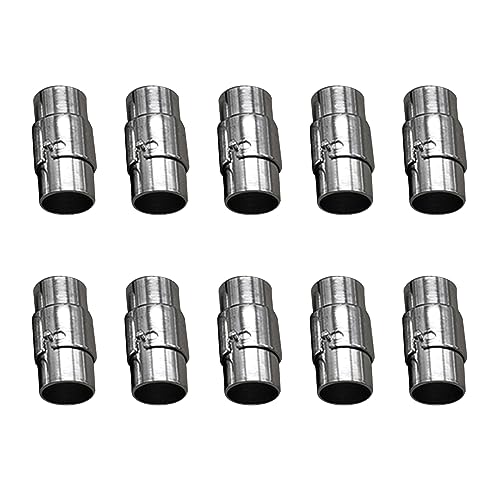10 Pack Kupfer Magnetische Verschlüsse Kabelendkappen Leder Seilende Kappen Schmuckzubehör Für Halskettenarmband 10 Pack Kupfer Magnetische Verschlüsse Kabelendkappen Leder Seilende Kappen Schmuckzubehör Für Halskettenarmband von Zqxnt