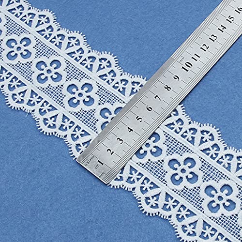 10 Yards Weiße Spitzenbänder Gewebte Band Spitze Hochzeitsbedarf Handgefertigte Kleidung Geschenkverpackung Bestickter Typ Spitze 10 Yards Weiße Spitzenbänder Gewebte Band Spitze Hochzeitsbedarf Handgefertigte Kleidung Geschenkverpackung Bestickter Typ Spitze von Zqxnt