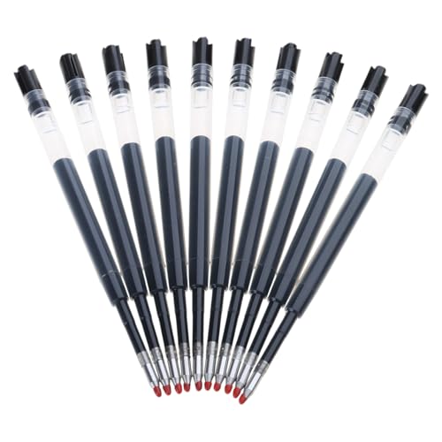 10pcs Austauschbarer Kugelschreiber Nachfüll Kugelschaltpunkt Metall Nachfüllungen Für Twist Action Stifte 1 0 Mm Professionelle Stift Nachfüllungen von Zqxnt