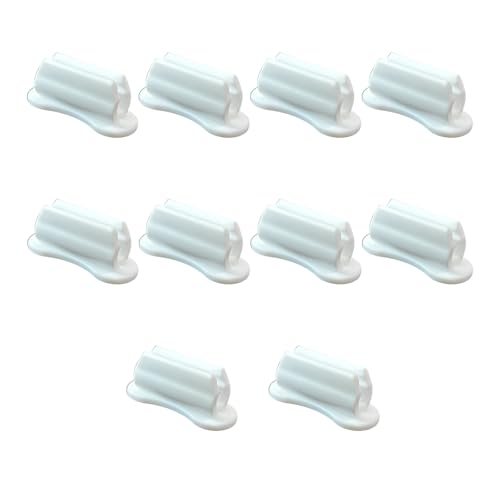 10pcs Klebstoffstiftstift Cliphalter Anpassungsdurchmesser Innerhalb Von 5 Mm-18 Mm Stiftstiftmarker Make Up Bürste Für Küchenbad Doppelschlitzhalter von Zqxnt