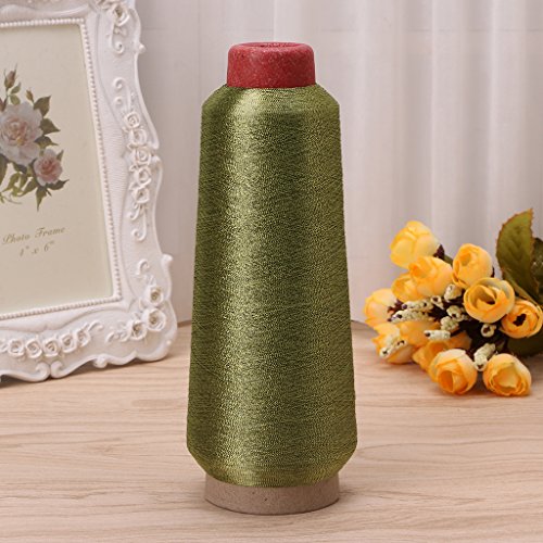 1pc Nähmaschinenkegelfäden Polyester Überlösen Allzweck 20 Color Wollgarn Zum Stricken von Zqxnt