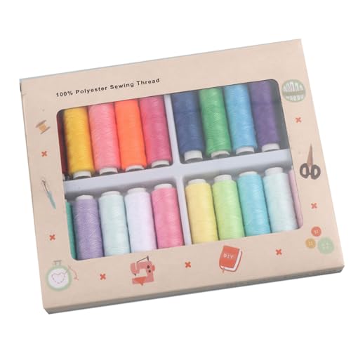 20 Sortierter Ton Baumwollfaden Set Hoher Zugkraft Für Nähmaschinen Und Handnähten Baumwollfaden Für Handwerk 20 Sortierter Ton Baumwollfaden Set Hoher Zugkraft Für Nähmaschinen Und Handnähten Baumwollfaden Für Handwerk von Zqxnt