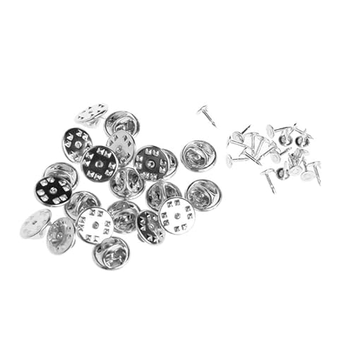 20pcs/Pack Metal Brosche Roge Verschlüsse Pin Kabine Tacks Leere Stifte Mit Kupplung Rücken Für Schmuck Die Bastelmittel Machen 20pcs/Pack Metal Brosche Roge Verschlüsse Pin Kabine Tacks Leere Stifte Mit Kupplung Rücken Für Schmuck Die Bastelmittel Machen von Zqxnt