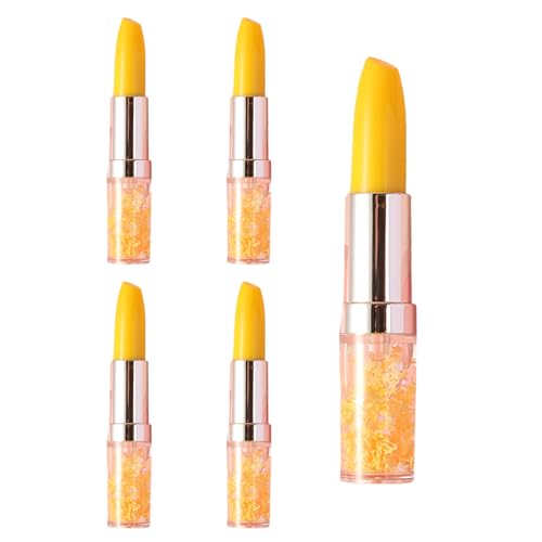 5 PCs Highlighter Marker Highlighters Set Fluoreszenzstift Lippenstiftform Highlighter Stift Stift Zum Scrapbooking von Zqxnt