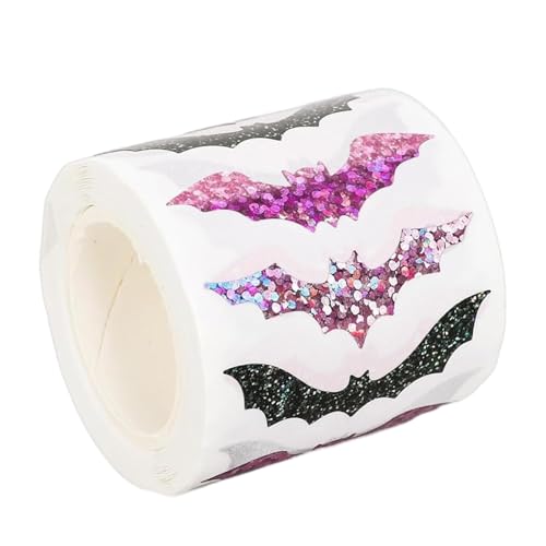 500 Insgesamt Glitzernde Fledermäuse Aufkleber Für Seal Envelope Card Scrapbooking Adhäsive Robbenaufkleber Verpackungsetikett Für Verpackung Halloween Home Decoration Fledermaus 500 Insgesamt Glitzernde Fledermäuse Aufkleber Für Seal Envelope Card Scrapbooking Adhäsive Robbenaufkleber Verpackungsetikett Für Verpackung Halloween Home Decoration Fledermaus von Zqxnt