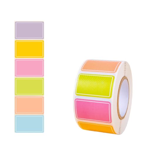 500pcs Beschreibbare Etikettaufkleber Wasserdichte Lebensmitteletiketten Aufkleber Abnehmbarer Selbstklebender Name Für Glas Kleidung Handgeschriebener Name von Zqxnt