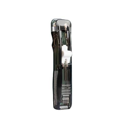 5pcs Handheld Papierclip Klemme Spender 40 Blätter Kapazität Ohne Schaden Bindung Wiederverwendbare Metallpapier Klemme Dateiklemme Spender Rollclips Für Mit Einem Wiederverwendbaren Wickeln Mit von Zqxnt