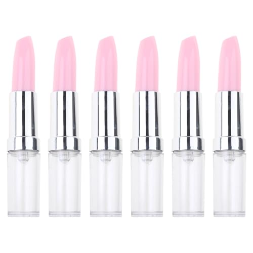 6pcs Neuheit Lippenstift Ballpoint Stift Für Frauen Lippenstift Geformtes Schreibstift Für Bürostrumpffüllfüllstoffe Dekoration Office Kugelschreiber Stifte von Zqxnt