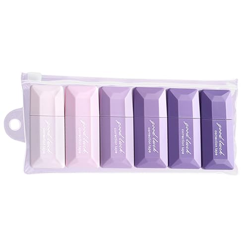 6x Korrekturband White Out Tape Correction Rollers School Liefert Große Kapazitäten von Zqxnt