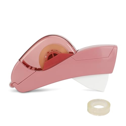 Automatischer Klebebandspender Mit 2Rolls Von 12 Mm Bändern Packbandschneider Handheld Cutter Zum Abdichtungsboxverpackung Office Spender von Zqxnt